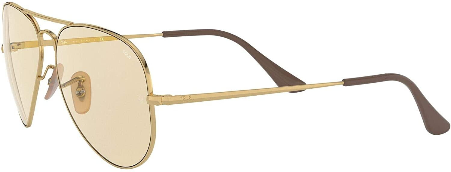 Ray-Ban Rb3689 Metal Ii Evolve Photochromic Aviator Sunglasses