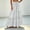 White, variant on Women Polka Dot Midi Skirt Large Ruffle Hem Tie Waist A Line Flowy Casual Skirt with Drawstring for Daily Wear Red XL(XL)