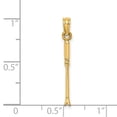 thumbnail image 3 of Diamond2Deal 14K Yellow Gold 3-D Weeding Garden Tool Pendant for Women (L- 0.82 in, W- 0.08 in), 3 of 4