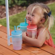 Infantino My 1st Training Cup with Straw & Handle, Lime Light, 9oz