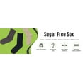 thumbnail image 2 of Sugar Free Sox 24303 Womens Crew Diabetic Socks, White - Pack of 3, 2 of 5