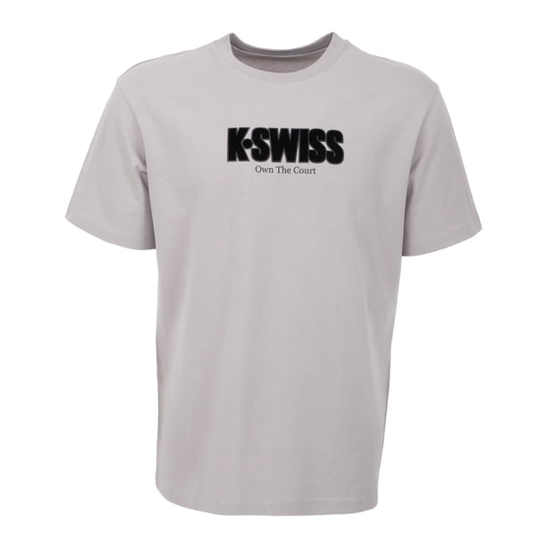 Playera Casual Hombre K-swiss Trey color Gris