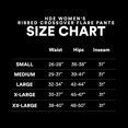 thumbnail image 3 of HDE Women's Crossover Flare Pants Ribbed High Waist Bell Bottom Black L, 3 of 6