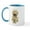 White/Blue Inside, variant on CafePress - Goldendoodle Mug - 11 oz Ceramic Mug - Novelty Coffee Tea Cup