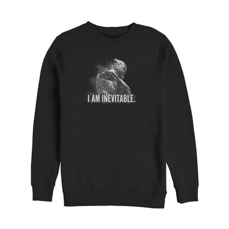 Marvel Men's Avengers: Endgame Inevitable Thanos Sweatshirt