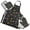 Colorful Little Butterflies, variant on Lime Slices 5 Pcs Kitchen Set Heat Resistant Oven Mitts and Non-Slip Pot Holders with Adjustable Cooking Apron