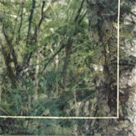 Camo Woods Party Lunch Napkins, 20ct