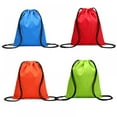 thumbnail image 3 of Drawstring Backpack Bulk Nylon Drawstring Bag Sring Backpack cinch Bags Sport Storage Polyester Bag for Gym Traveling, 3 of 5