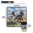 thumbnail image 5 of HELLHERO Horse Sewing Machine Mat to Store Bobbins Washable Storage Bag Fabric Polyester Sewing Machine Mat Organizer for Woman Gifts, 5 of 5