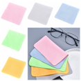 thumbnail image 4 of Suede Glasses Cloth Simple Solid Color Microfiber Glasses Cleaner Lens Phone Screen Glasses Clean Cleaning Wipes Male yellow, 4 of 6
