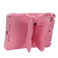 thumbnail image 4 of Dteck for iPad 6th Generation / 5th Generation Case for Kids, Cute Butterfly Shockproof EVA Foam Super Protection Rotating Stand Cover for 9.7" iPad Air/Air 2/iPad 2018/2017,Pink, 4 of 5
