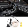thumbnail image 1 of 5M Interior Del Coche Led Lámpara Decorativa EL Cableado Tira De Neón Para Auto DIY Flexible Luz Ambiental USB Fiesta Ambiente Diodo huangjie unisex, 1 of 2