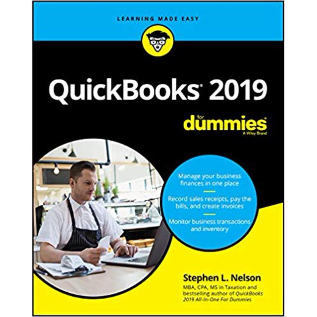QuickBooks 2019 For Dummies by Stephen L. Nelson PAPERBACK 2018
