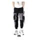 thumbnail image 5 of Pantalones casuales Qarigey para Hombre Poliéster cómodo D264black 2XL, 5 of 6
