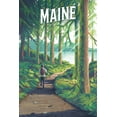 thumbnail image 4 of Maine, Walk In The Woods, Day Hike (1000 Piece Puzzle, Size 19x27, Challenging Jigsaw Puzzle for Adults and Family, Made in USA), 4 of 4