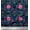 Oxford Blue, variant on Soimoi Cotton Duck Fabric Leaves & Pink Flower Floral Printed Craft Fabric by the Yard 42 Inch Wide