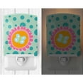 thumbnail image 2 of Butterfly in Polkadots Ceramic Night Light, 2 of 2