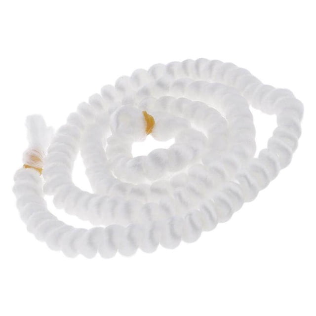 serony Poupée Fille Mode 1m Perruque Bouclée pour Poupée BJD Accessoires DIY Blanc