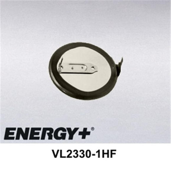 FedCo Batteries Compatible avec la Cellule de Pièce de Lithium Rechargeable Panasonic VL2330-1HF - 50mAh