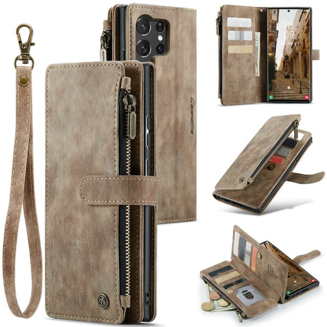 Funda de cuero para Samsung Galaxy A53 A51 A33 A52 A72 A32 A22 A12 A30S S20 S21 S22 S23 ultra S10 Plus note 20 qiuyongming unisex