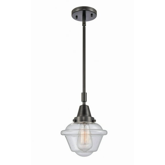 Innovations Lighting - Oxford - 1 Light Stem Hung Mini Pendant In Traditional