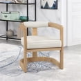 thumbnail image 2 of Meridian Furniture Manchester Cream Dining Chair, 2 of 8