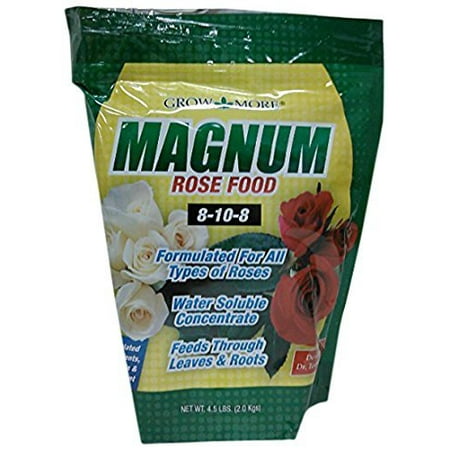 Grow More 13012 Magnum Rose Food, 4.5-Pound (Best Roses To Grow)