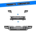 thumbnail image 3 of Modular 2 IN 1 Front Bumper+Side Wings For 2009-2014 Ford F-150 (Excluding raptor) w/2 X 4" pod lights, 3 of 9