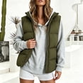 thumbnail image 2 of Edvintorg Womens Lightweight Puffer Vest Stand Collar Zip up Sleeveless Waistcoat Quilted Jackets with Pockets Plus Size, 2 of 7