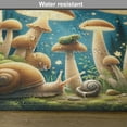 thumbnail image 5 of Ambesonne Aesthetic Place Mats Set of 4, Enchanting Night Forest, Standard Size, Dark Blue and Pale Brown, 5 of 5