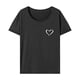 thumbnail image 1 of Camiseta de mujer Ropa de calle Camiseta de cuello redondo para deportes Uso diario Playa M, 1 of 7