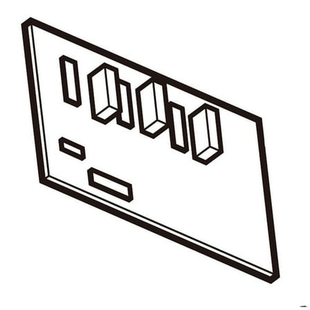 LG EBR32881203 REFRIGERATOR ELECTRONIC CONTROL BOARD (GENUINE OEM PART)
