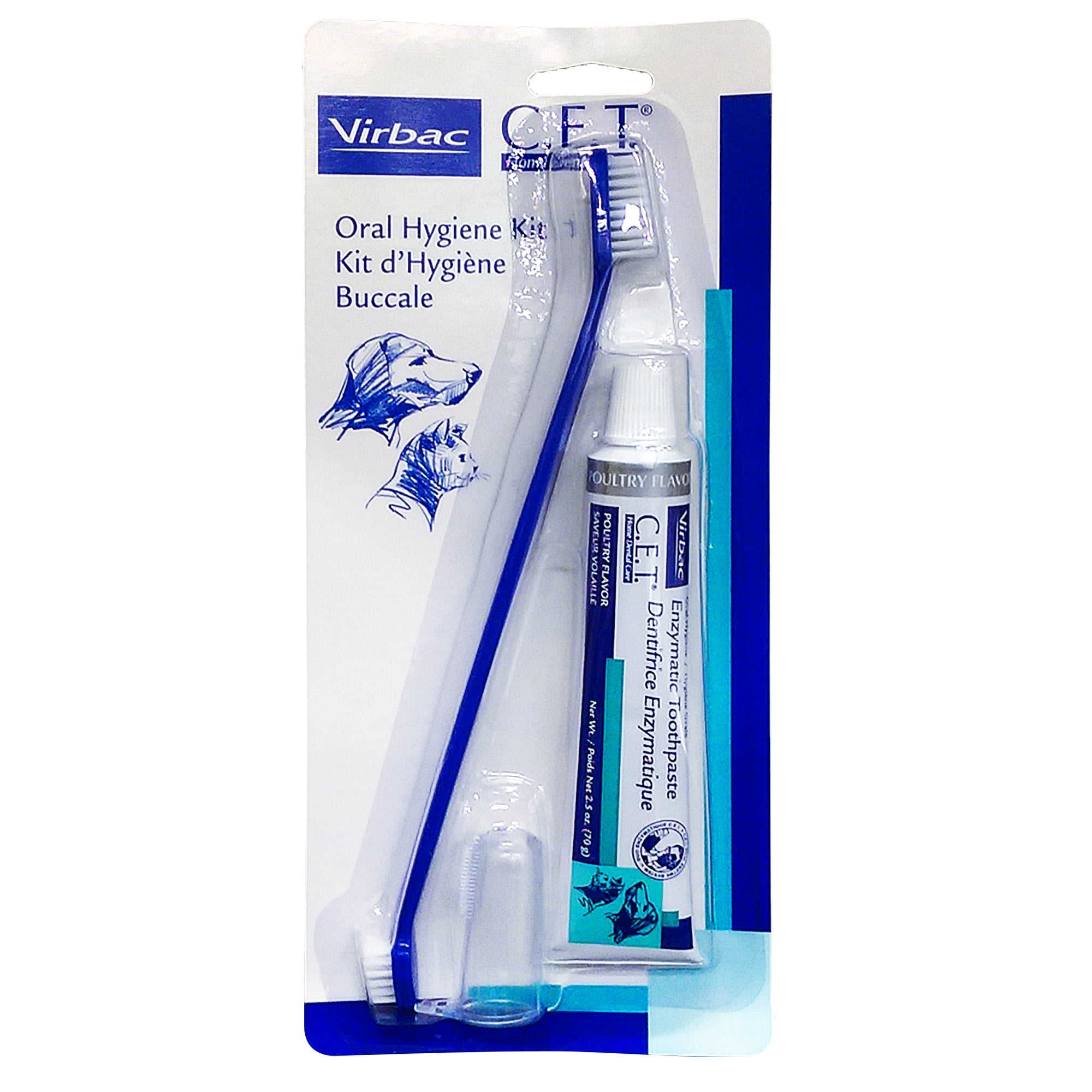 Virbac C.E.T. Oral Hygiene Kit for Dogs & Cats