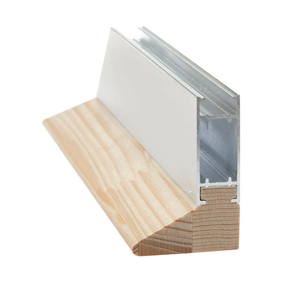 MUSEO ALU-Frame Aluminum Stretcher Bars and Parts - Stretcher Bars 1-3/4" Profile, 16", Pkg of 2