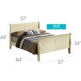 thumbnail image 2 of Glory Furniture G3175A-FB Beige  Bed, 2 of 2