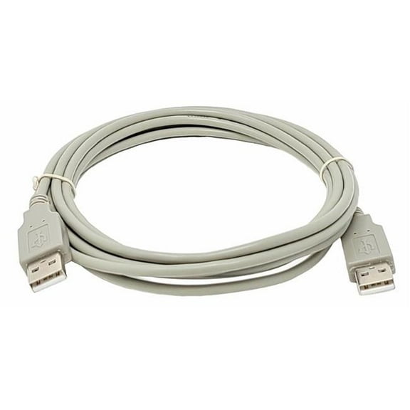 10 ft. USB 2.0 USB-A M-M Cable, Beige