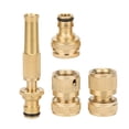 thumbnail image 1 of Copper High Pressure Water Hose Nozzle Rotating Switch Garden Irrigation Integrated Spray Pen Set, 1 of 4