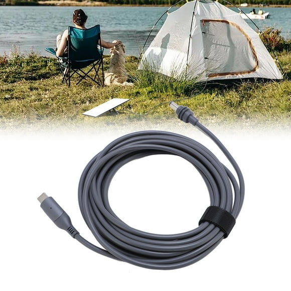 for Starlink Mini USB C to DC Power Cable Cord, Waterproof Input USB Type C to DC Cable for Starlink Mini Work, Barrel Jack USB C Charging Cable for Starlink Mini with 80w + Source