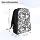 thumbnail image 4 of Fotbe Hand Drawn Snake Mochila de Viaje para Laptop, Mochila Ejecutiva Delgada y Resistente 15.6", 4 of 8
