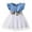 Blanc, variante sur Robe Fille Robe en Tulle à Volants Robe d'Été Filles Cadeaux de Premier Anniversaire pour Filles Vêtements Nouveau-Né 18-24 Mois Mode Filles