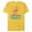 Yellow, variant on Disney Winnie the Pooh & Piglet Birthday Crew Party Matching - Short Sleeve Blended T-Shirt for Adults - Customized-Yellow