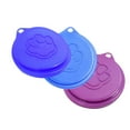 SPRING PARK 3Pcs/Set Pet Can Covers/Universal PP Free & Dishwasher Safe