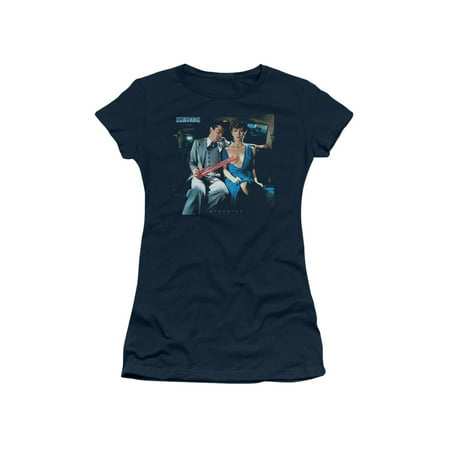 Scorpions 80s Rock Band Lovedrive Album Cover Juniors Sheer T-Shirt