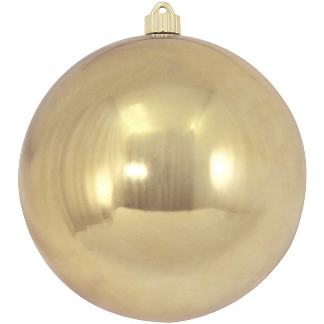 KBX40496 Boule de Noël Incassable, 12 Pouces, Or Doré