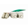 thumbnail image 3 of C2G 10m LC-SC 62.5/125 OM1 Duplex Multimode PVC Fiber Optic Cable - Green - patch cable - 33 ft - green, 3 of 3