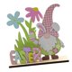 thumbnail image 1 of Adorno de madera de Pascua para primavera, figura impresa, suministros para fiestas, manualidades, juguetes, letrero de mesa, bricolaje, para árbol, escritorio, habitación, Pascua de gnomos, 1 of 8