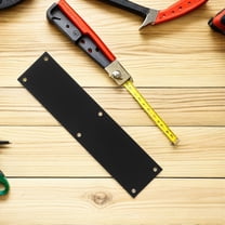 LOLIPPYY Heavy Duty Stainless Steel Door Base Protector Black for Home and Office Doors