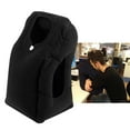 thumbnail image 1 of Dioche PVC Flocking Pillow, Ffice Rest Pillow, For Airplane Office Home Napping Travel Sleeping Camping, 1 of 8