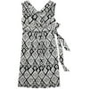 Faded Glory - Women's Plus Sleeveless Print Knit Dress