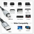 thumbnail image 6 of RHEA- Femoro Usb Printer Cable 15 Foot, Long Type A To B 15 Feet, 6 of 6